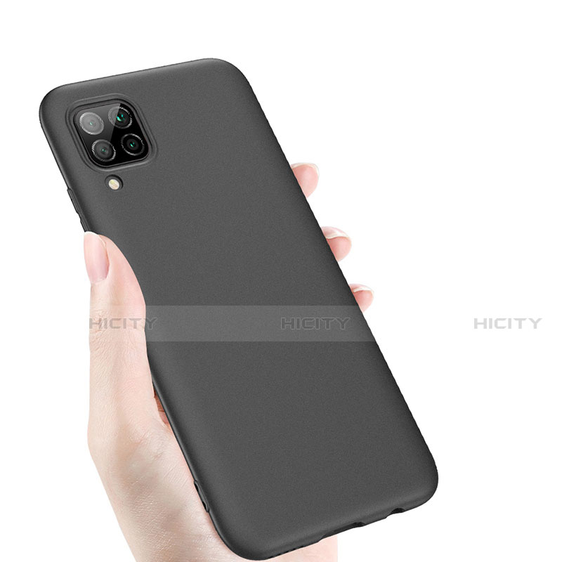 Funda Silicona Ultrafina Goma S02 para Huawei Nova 6 SE Negro