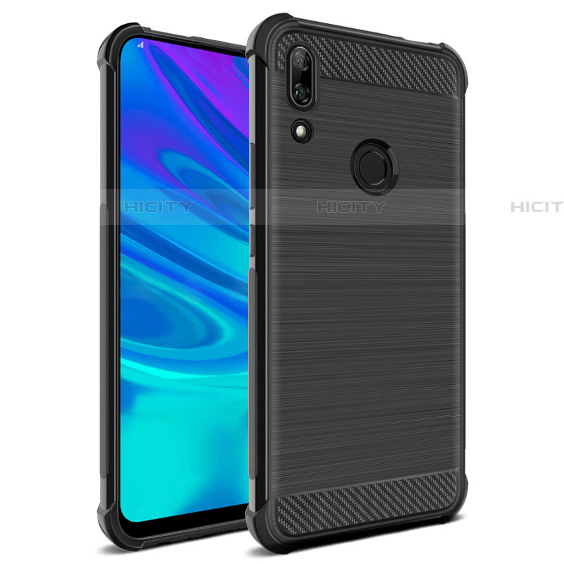 Funda Silicona Ultrafina Goma S02 para Huawei P Smart Z Negro