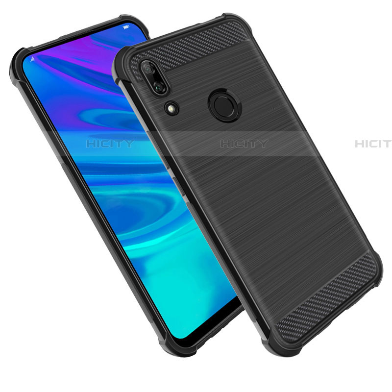 Funda Silicona Ultrafina Goma S02 para Huawei P Smart Z Negro