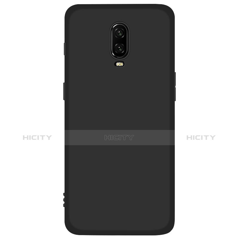 Funda Silicona Ultrafina Goma S02 para OnePlus 6T Negro