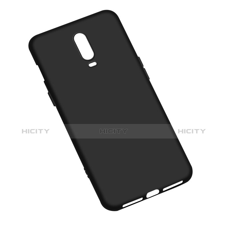 Funda Silicona Ultrafina Goma S02 para OnePlus 6T Negro