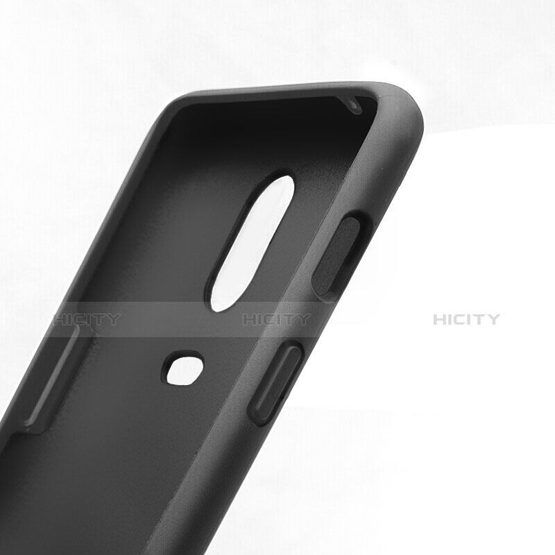 Funda Silicona Ultrafina Goma S02 para OnePlus 6T Negro