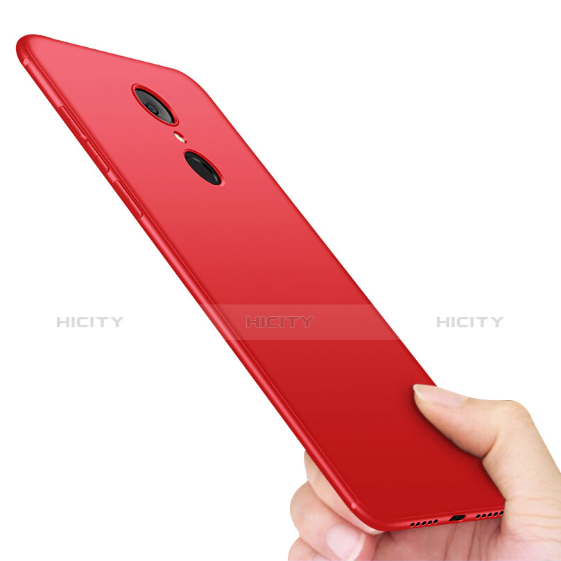 Funda Silicona Ultrafina Goma S02 para Xiaomi Redmi 5 Rojo