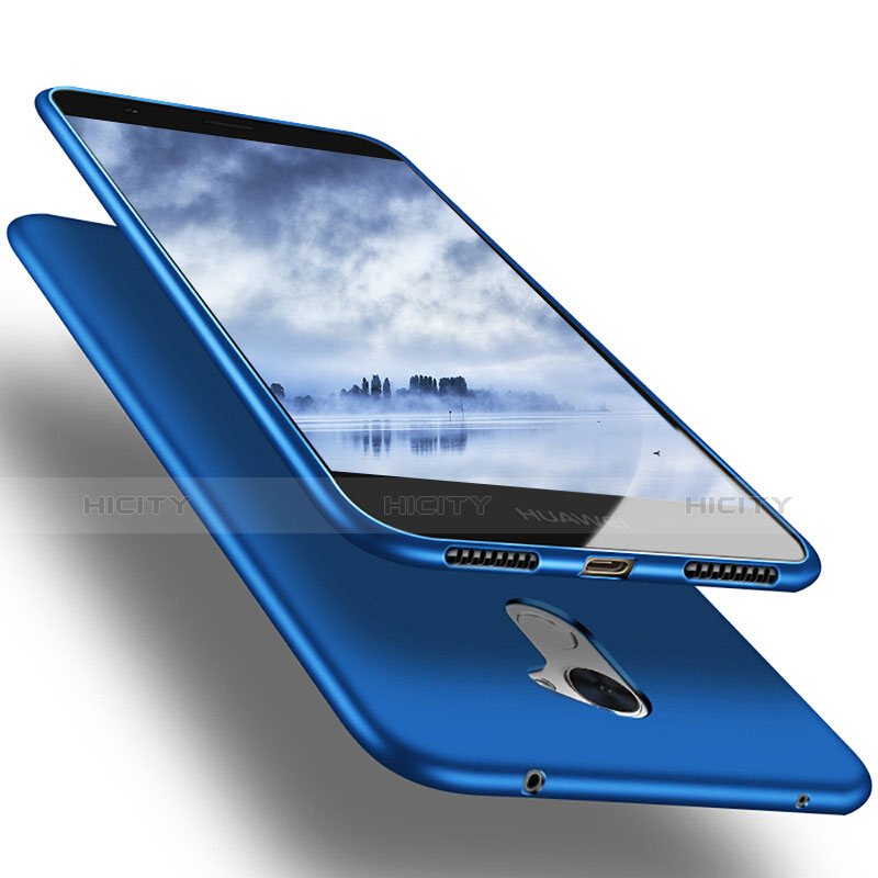 Funda Silicona Ultrafina Goma S03 para Huawei Enjoy 7 Plus Azul