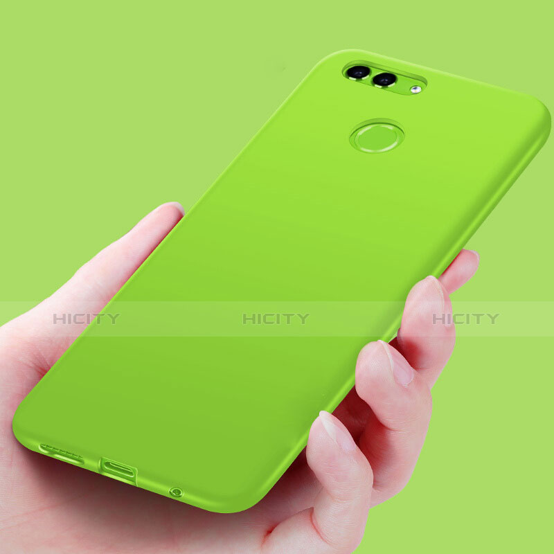 Funda Silicona Ultrafina Goma S03 para Huawei Nova 2 Plus Verde