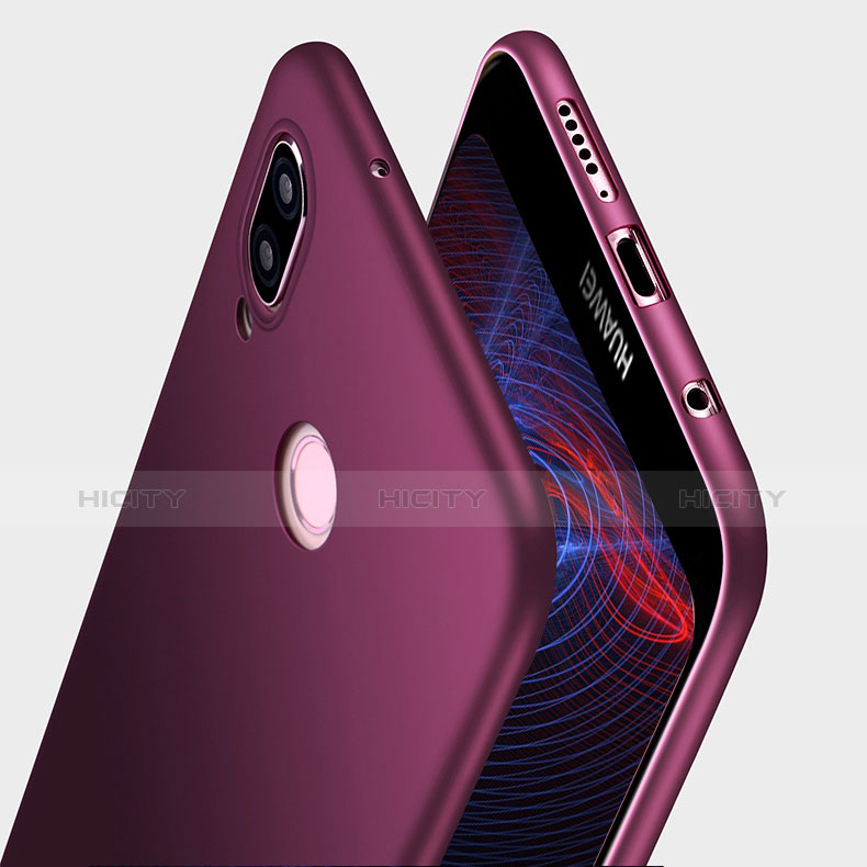 Funda Silicona Ultrafina Goma S03 para Huawei Nova 3e Morado