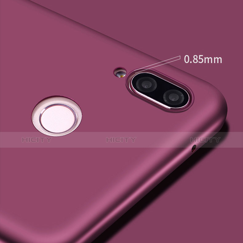 Funda Silicona Ultrafina Goma S03 para Huawei Nova 3e Morado