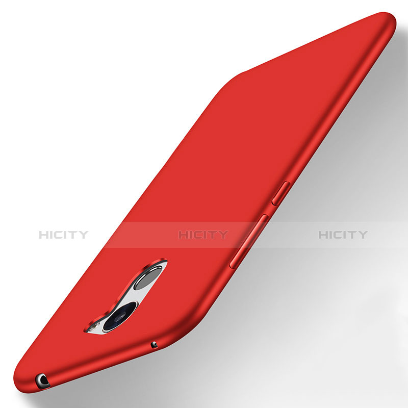 Funda Silicona Ultrafina Goma S03 para Huawei Y7 Prime Rojo