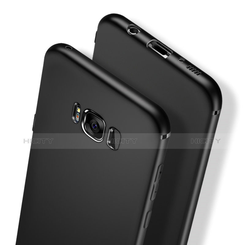 Funda Silicona Ultrafina Goma S03 para Samsung Galaxy S8 Plus Negro