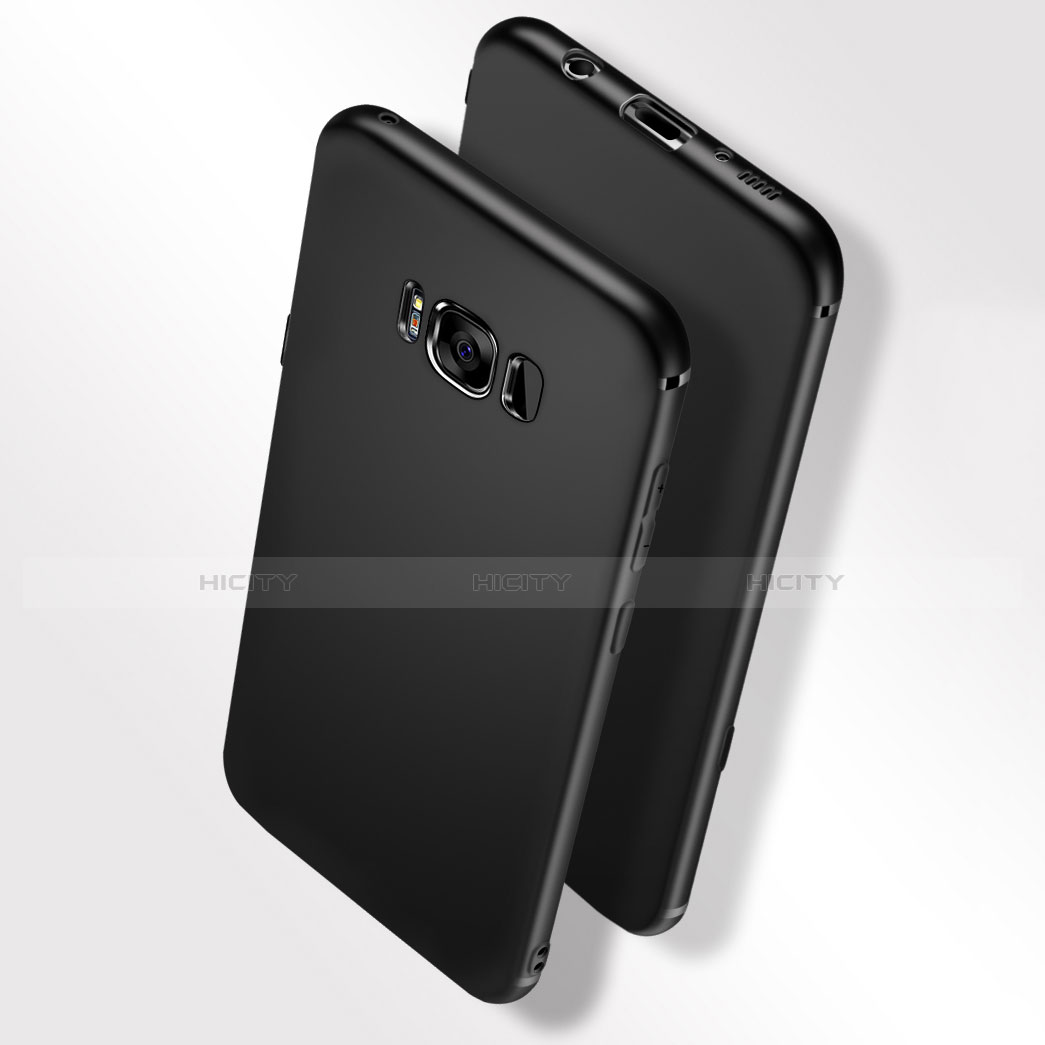 Funda Silicona Ultrafina Goma S03 para Samsung Galaxy S8 Plus Negro