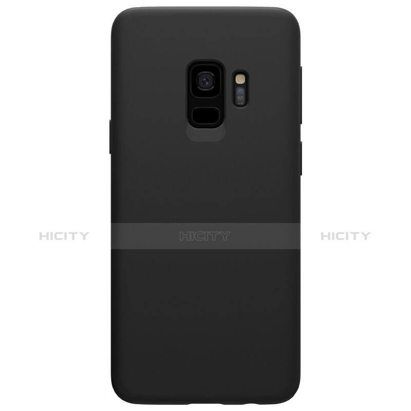 Funda Silicona Ultrafina Goma S03 para Samsung Galaxy S9 Negro