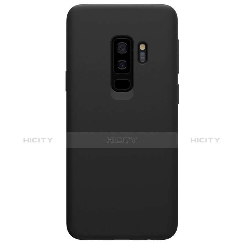 Funda Silicona Ultrafina Goma S03 para Samsung Galaxy S9 Plus Negro