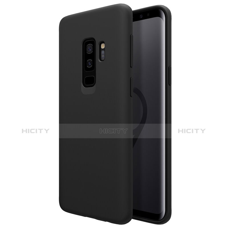 Funda Silicona Ultrafina Goma S03 para Samsung Galaxy S9 Plus Negro