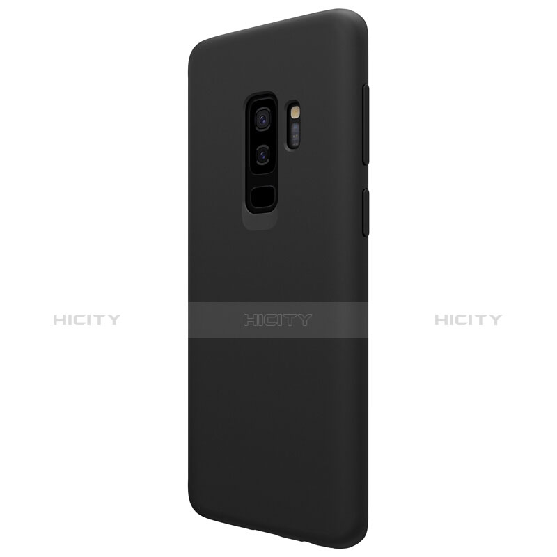 Funda Silicona Ultrafina Goma S03 para Samsung Galaxy S9 Plus Negro