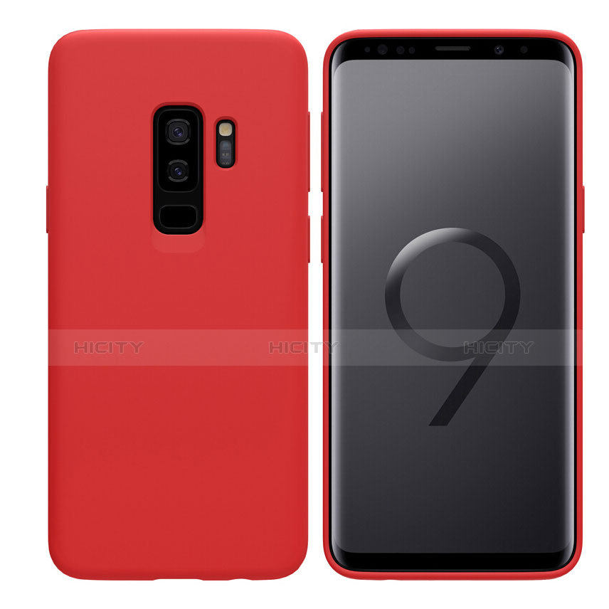 Funda Silicona Ultrafina Goma S03 para Samsung Galaxy S9 Plus Rojo