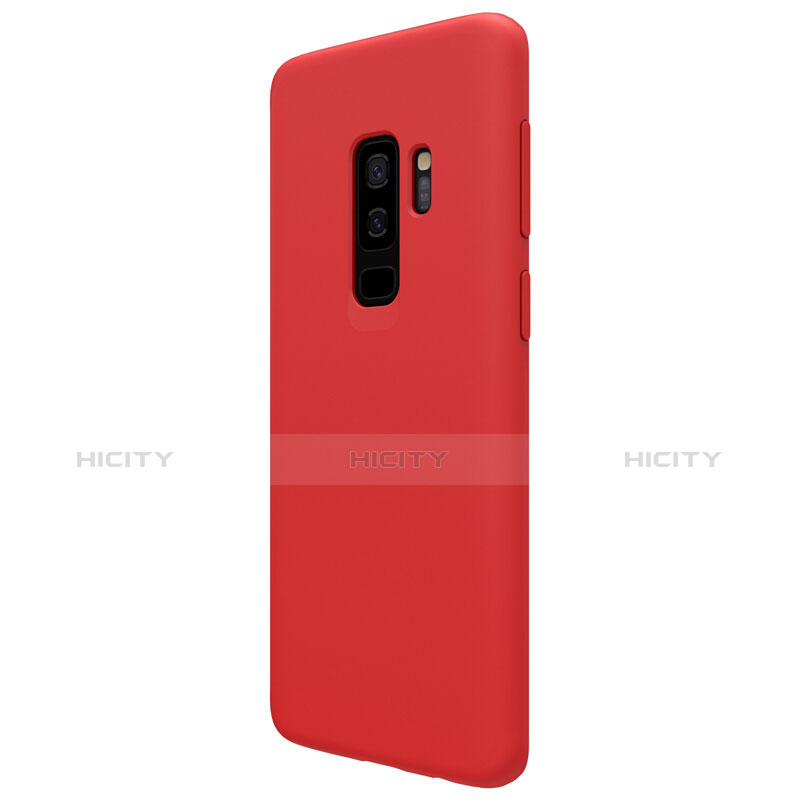 Funda Silicona Ultrafina Goma S03 para Samsung Galaxy S9 Plus Rojo