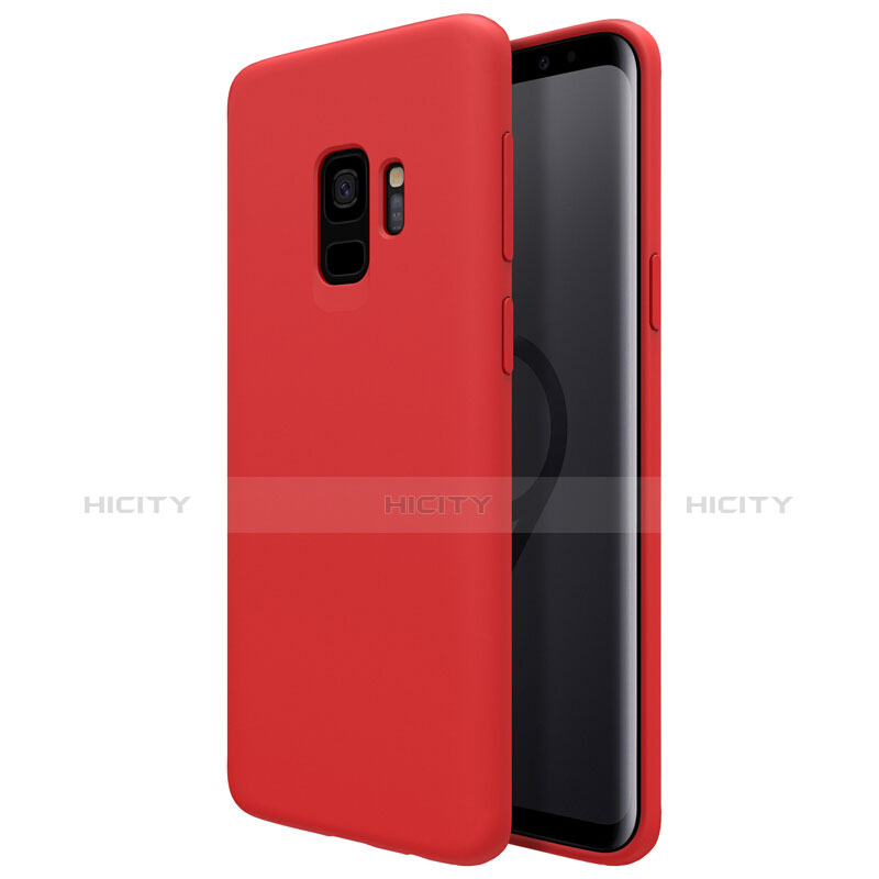 Funda Silicona Ultrafina Goma S03 para Samsung Galaxy S9 Rojo