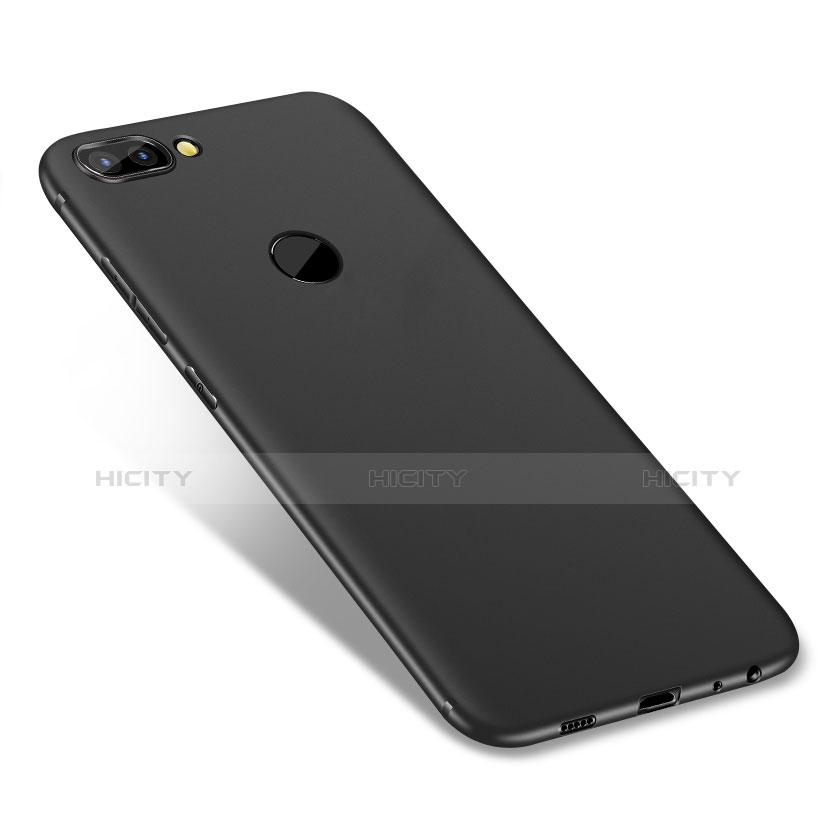 Funda Silicona Ultrafina Goma S04 para Huawei P Smart Negro