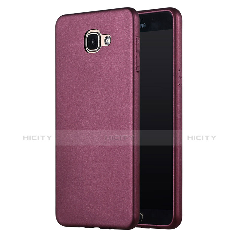 Funda Silicona Ultrafina Goma S04 para Samsung Galaxy A9 (2016) A9000 Morado