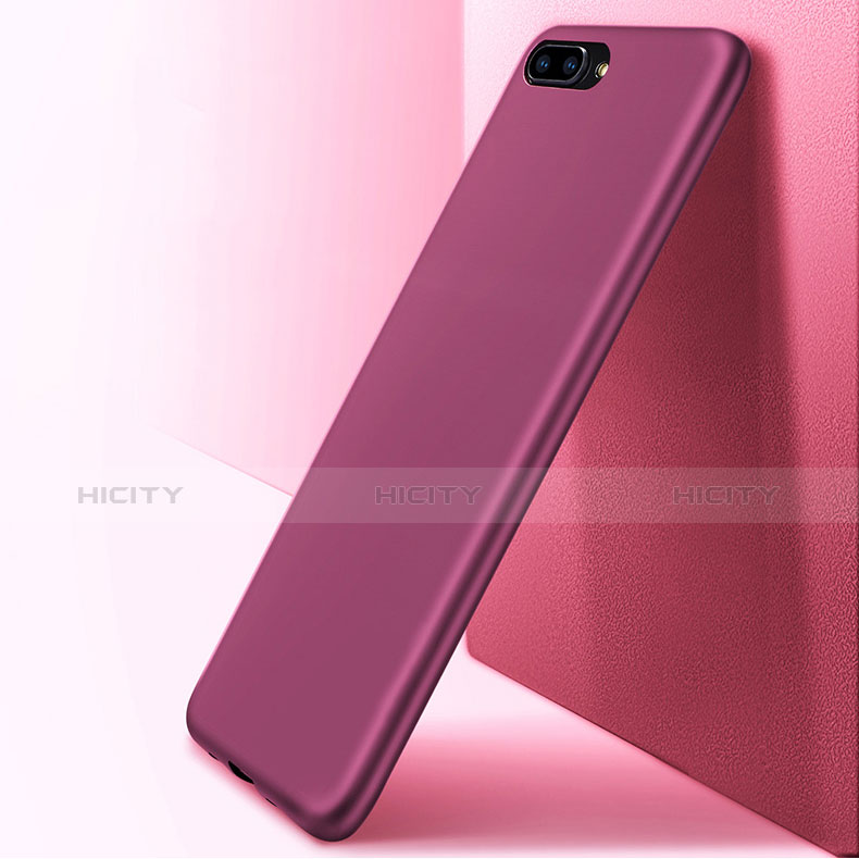 Funda Silicona Ultrafina Goma S05 para Huawei Honor 10 Morado