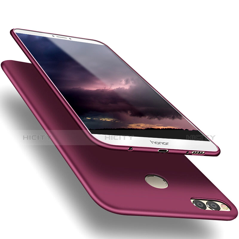 Funda Silicona Ultrafina Goma S05 para Huawei Honor 7X Morado