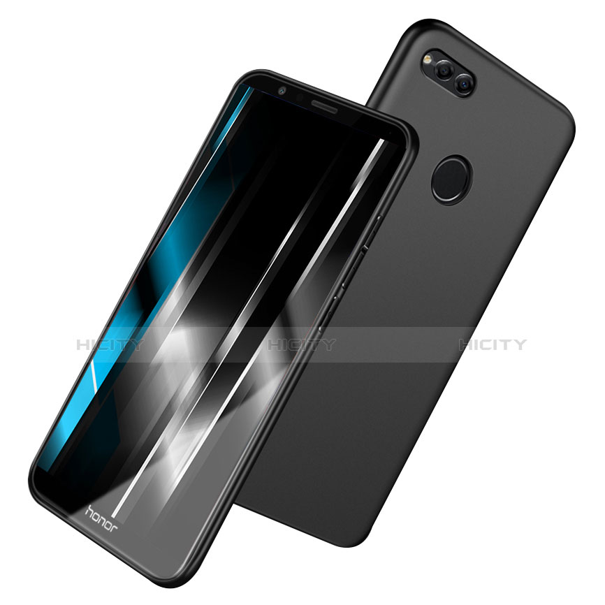 Funda Silicona Ultrafina Goma S06 para Huawei Honor Play 7X Negro