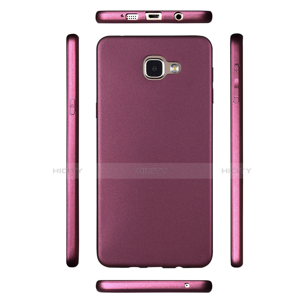 Funda Silicona Ultrafina Goma S06 para Samsung Galaxy A9 (2016) A9000 Morado