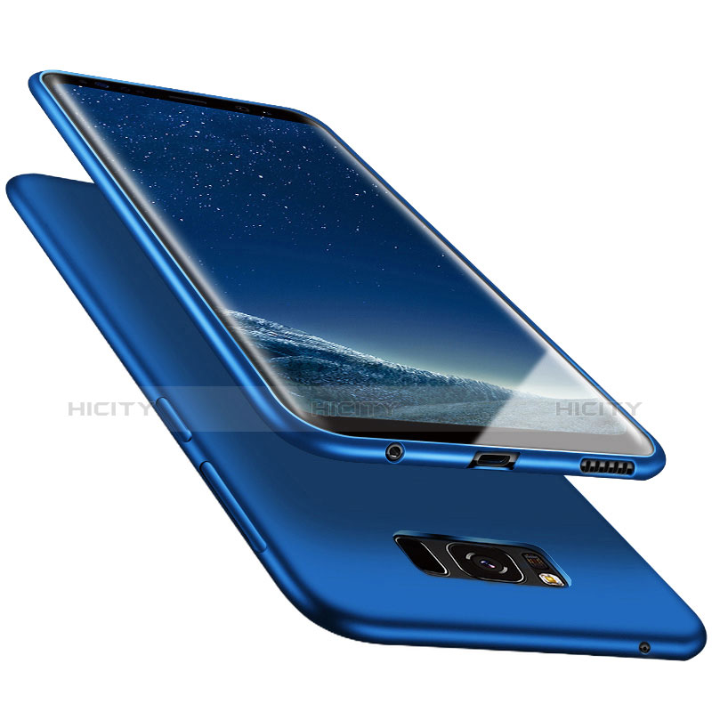 Funda Silicona Ultrafina Goma S06 para Samsung Galaxy S8 Azul