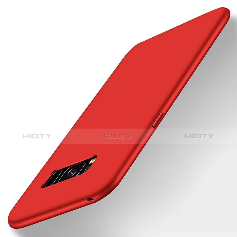 Funda Silicona Ultrafina Goma S06 para Samsung Galaxy S8 Rojo