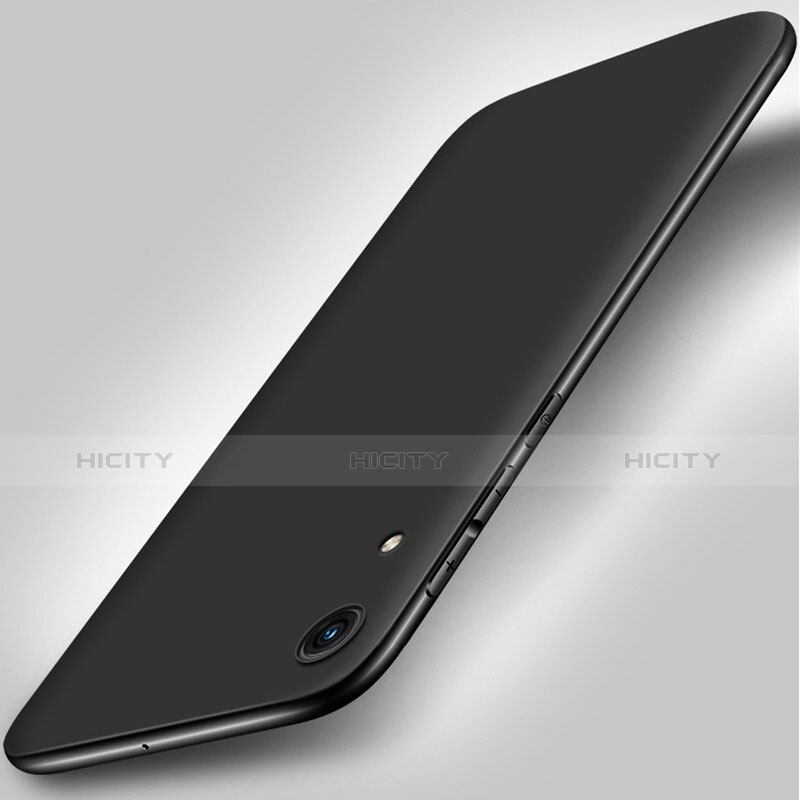 Funda Silicona Ultrafina Goma S07 para Huawei Honor 8A Negro