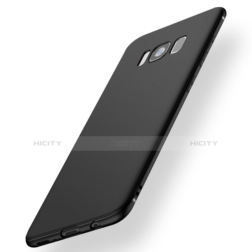 Funda Silicona Ultrafina Goma S07 para Samsung Galaxy S8 Negro