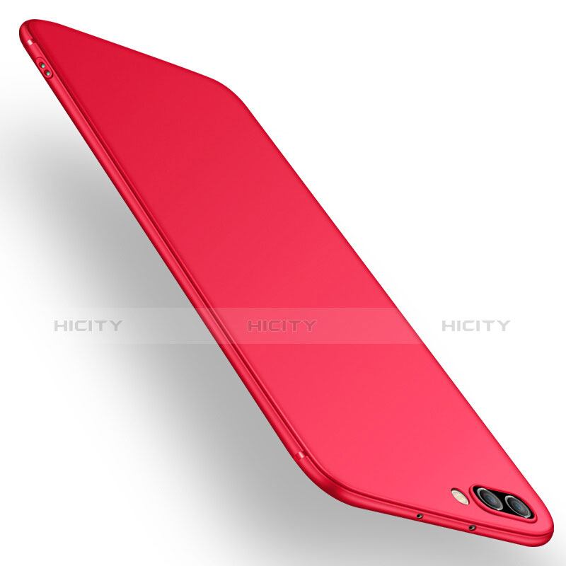 Funda Silicona Ultrafina Goma S08 para Huawei Honor V10 Rojo