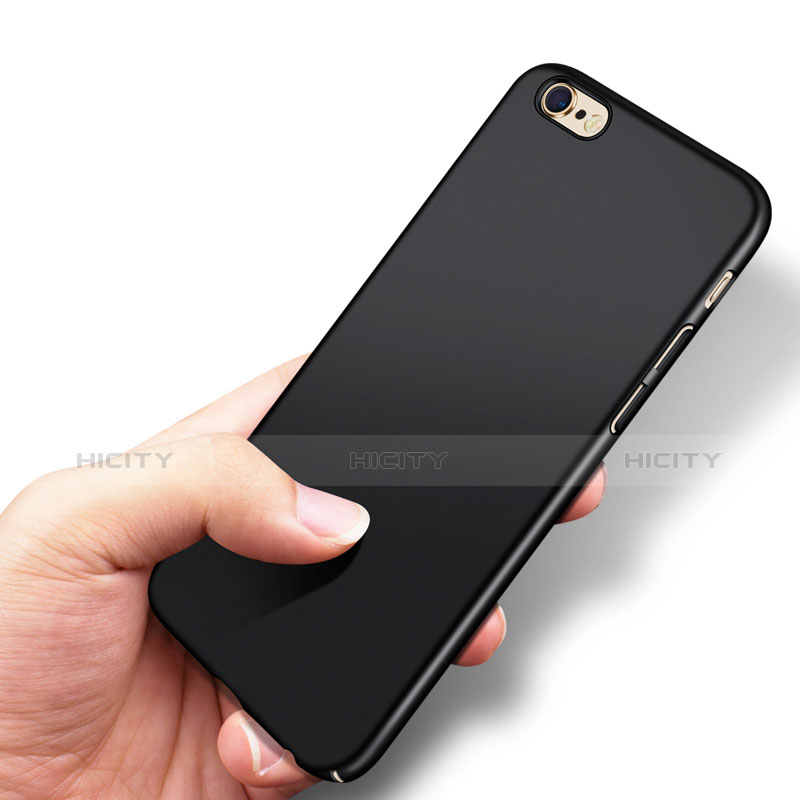 Funda Silicona Ultrafina Goma U05 para Apple iPhone 6 Negro