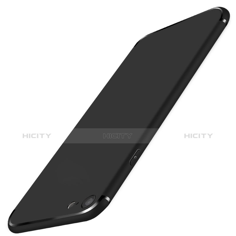 Funda Silicona Ultrafina Goma U07 para Apple iPhone 6 Negro