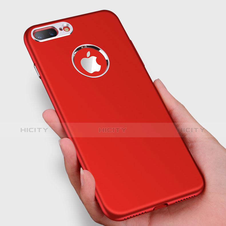 Funda Silicona Ultrafina Goma Z06 para Apple iPhone 7 Plus Rojo