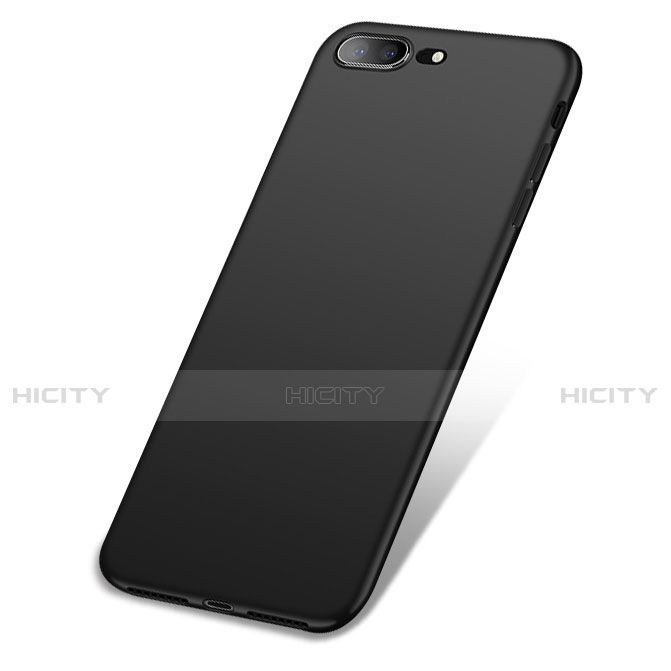 Funda Silicona Ultrafina Goma Z08 para Apple iPhone 7 Plus Negro