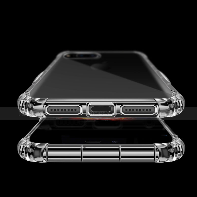 Funda Silicona Ultrafina Transparente A01 para Apple iPhone 7 Plus Claro