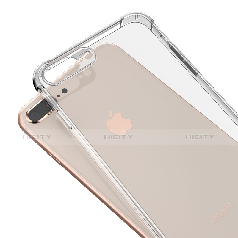 Funda Silicona Ultrafina Transparente A03 para Apple iPhone 8 Plus Claro