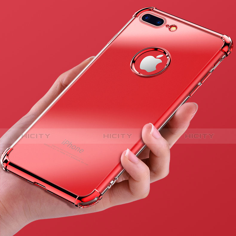 Funda Silicona Ultrafina Transparente A18 para Apple iPhone 8 Plus Claro