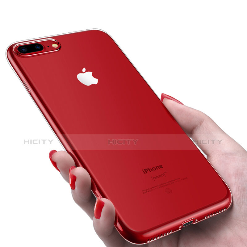 Funda Silicona Ultrafina Transparente A20 para Apple iPhone 8 Plus Claro