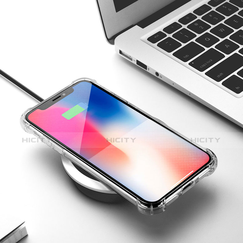 Funda Silicona Ultrafina Transparente C04 para Apple iPhone X Claro