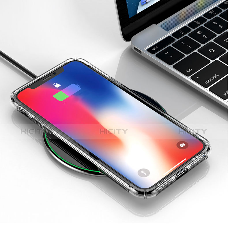 Funda Silicona Ultrafina Transparente C17 para Apple iPhone X Claro