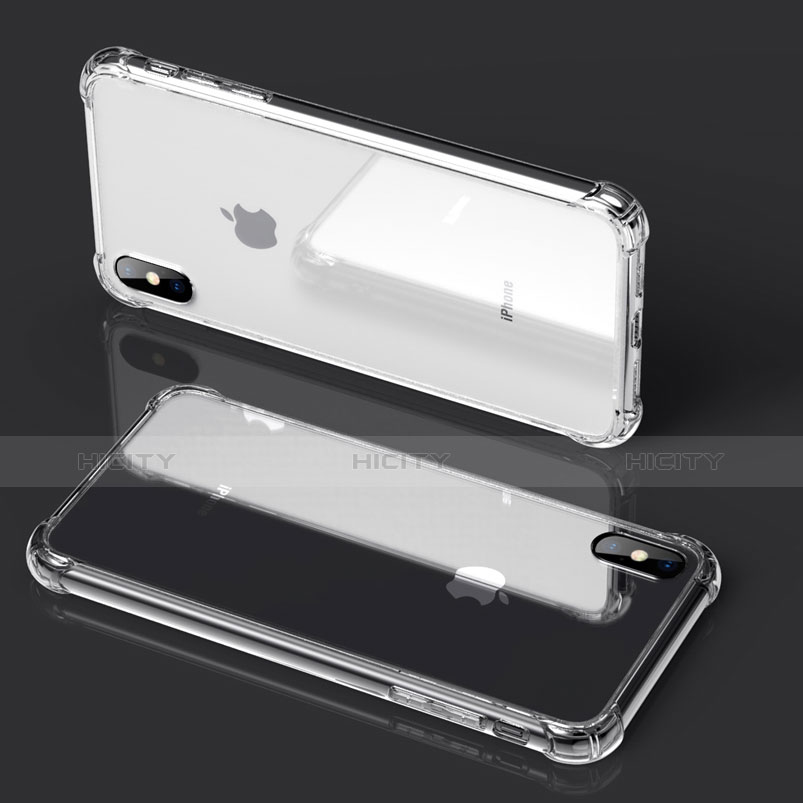 Funda Silicona Ultrafina Transparente C20 para Apple iPhone X Claro