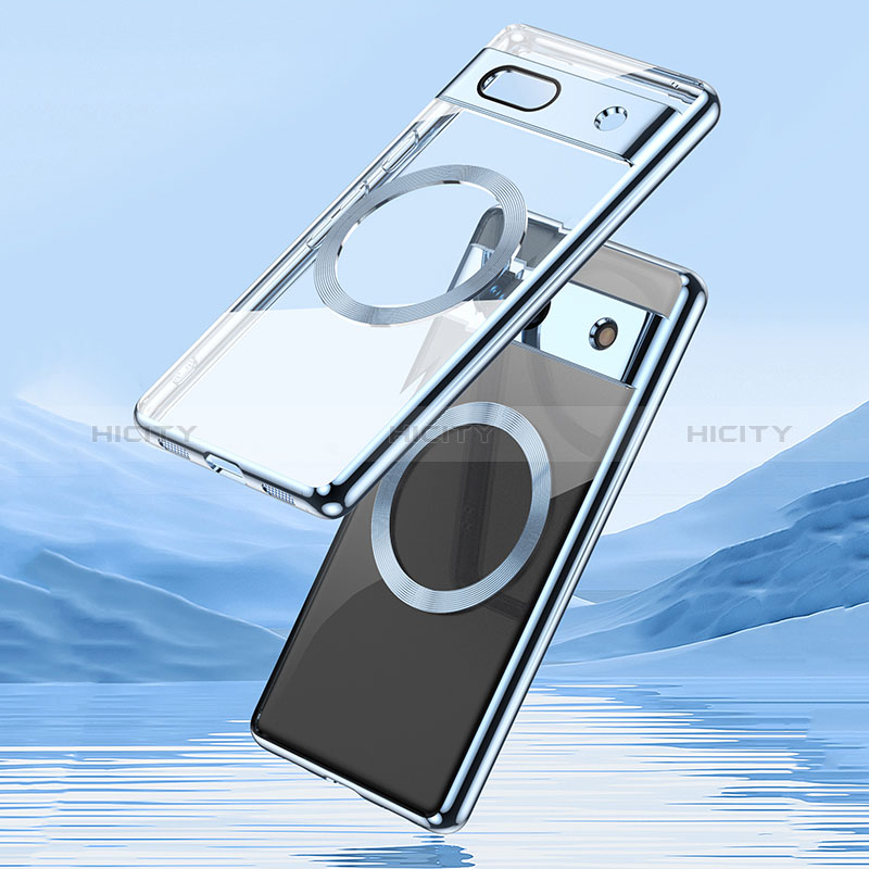 Funda Silicona Ultrafina Transparente con Mag-Safe Magnetic AN1 para Google Pixel 7a 5G