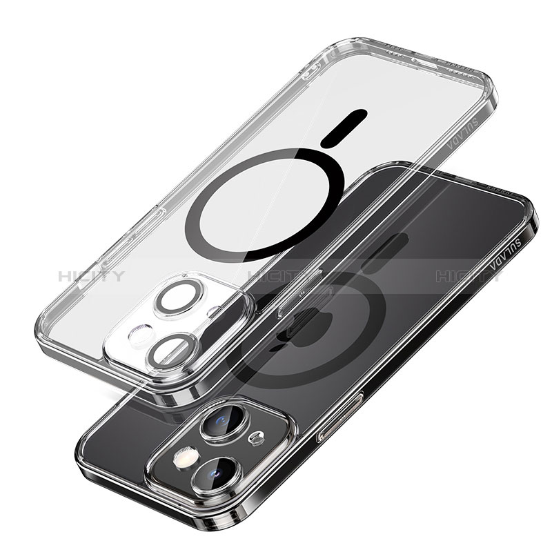 Funda Silicona Ultrafina Transparente con Mag-Safe Magnetic LD1 para Apple iPhone 13