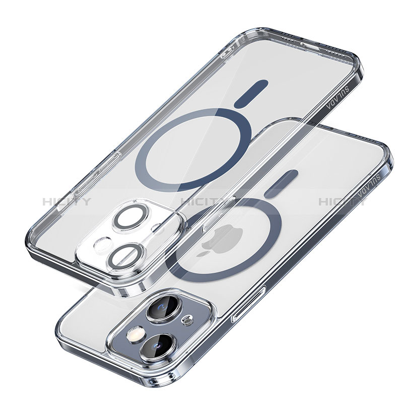 Funda Silicona Ultrafina Transparente con Mag-Safe Magnetic LD1 para Apple iPhone 14