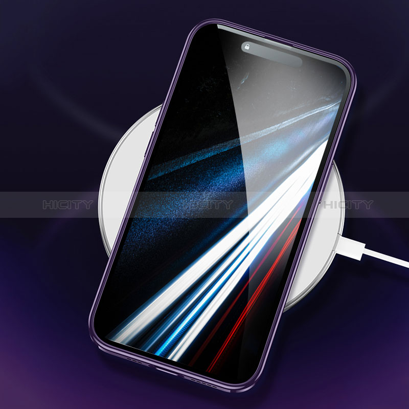 Funda Silicona Ultrafina Transparente con Mag-Safe Magnetic LD2 para Apple iPhone 15 Pro