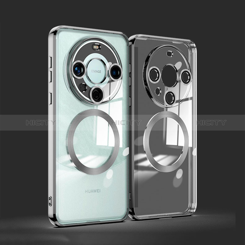 Funda Silicona Ultrafina Transparente con Mag-Safe Magnetic P01 para Huawei Mate 60