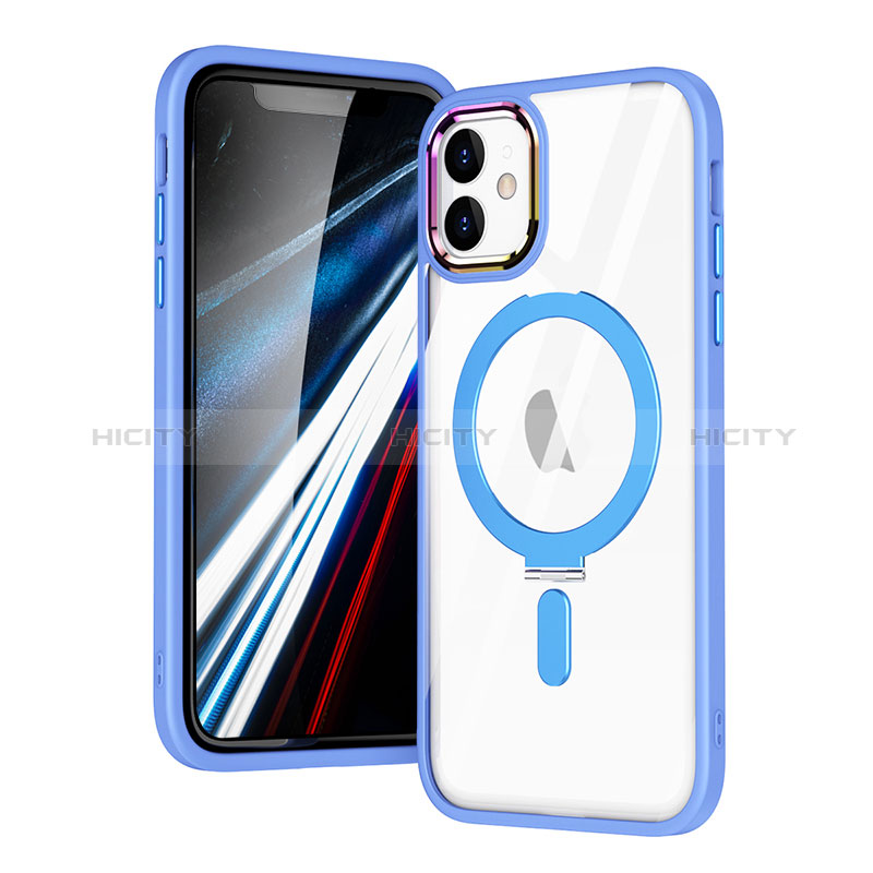 Funda Silicona Ultrafina Transparente con Mag-Safe Magnetic SD1 para Apple iPhone 12