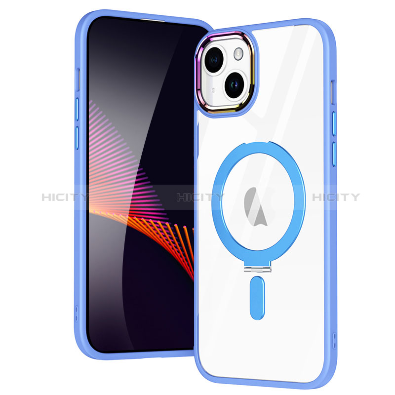 Funda Silicona Ultrafina Transparente con Mag-Safe Magnetic SD1 para Apple iPhone 15 Plus